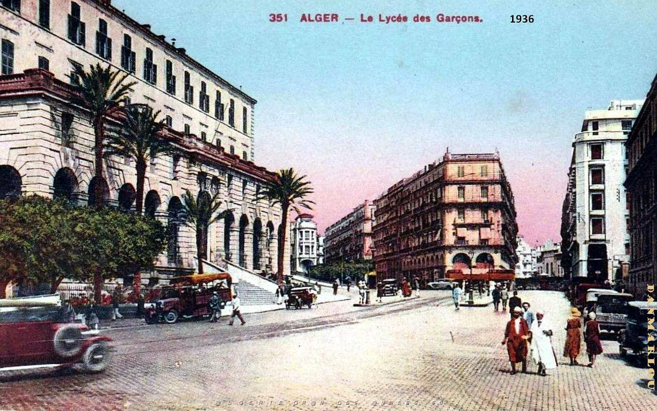 2878- Alger - Lycee des Garcons - 1936.jpg